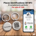 Placas NFC+QR para objetos